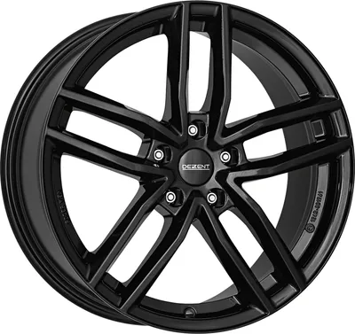 Obrázok produktu pre Zliatinové kolesá DEZENT TR black 8.5x18 5x114.3 ET 38 BLACK
