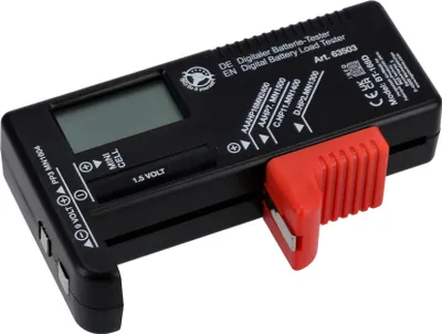 Image de Testeur de batterie numérique, pour 1,5 V à 9 V