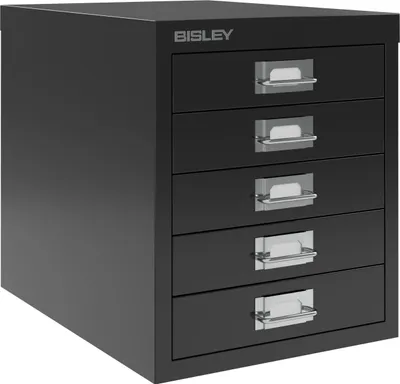 Produktbild von Bisley MultiDrawer Schubladenschrank - Farbe: Schwarz