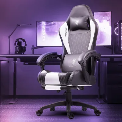 Produktbild von Bürostuhl - Komfortstuhl - Arbeitshocker - Computerstuhl - Ergonomischer Stuhl - Sitzkissen mit Taschenfederkern