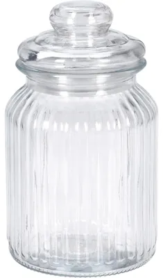 Immagine prodotto di Barattolo a coste con coperchio ermetico, 750 ml