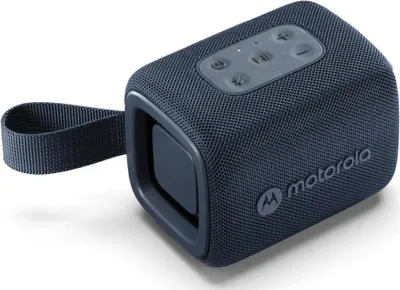Obrázek produktu pro Motorola ROKR 300, 7 W, Bezdrátový, 10 m, Přenosný mono reproduktor, Modrá, Knoflíky
