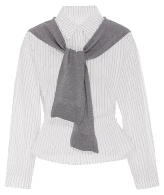 Immagine prodotto di Camicia da donna TEYLON - grigia, taglia S