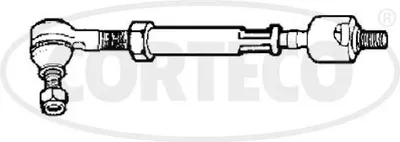Produktbild von CORTECO 49396072 Spurstange Vorne Vorne Rechts Vorne Links passend für PEUGEOT 504 Cabriolet 504 (A, M) 504 Pickup 504 Break (D, F)