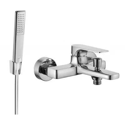 Obrázok produktu pre Mexen Lynx R72 vaňová batéria so sprchovacím setom, chrómová - 74593R72-00