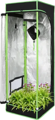 Produktbild von Lospitch Growzelt Growbox Gewächshäuser Gewächshaus Indoor Pflanzenzelt 40*40*120CM