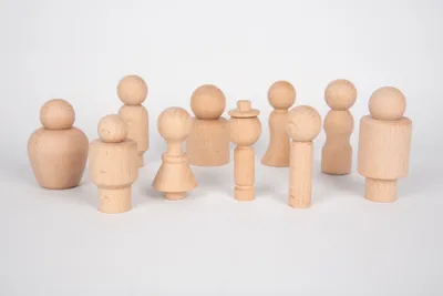 Immagine prodotto di Figure di legno - Persone