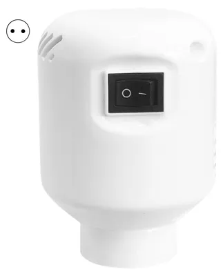 Produktbild von Elektrische Vakuumpumpe 55W, Hochleistungs-Doppelkaliber-Schnellpumpe, EU-Stecker, elektrische Luftpumpe für Kleidung, Lebensmittel, Reise-Organizer, Kompressionsbeutel