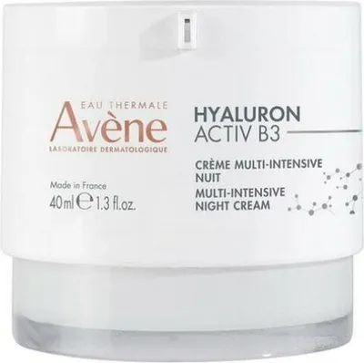 Obrázek produktu pro Avène Hyaluron Activ B3 Multi-intensive Night Cream - péče proti vráskám s niacinamidem, 40 ml krém