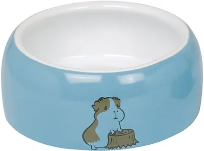 Produktbild von Nobby Nager Keramik Futtertrog "Hamster" Ø 14,5 x 5,5 cm, 0,5 l