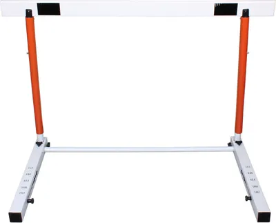 A track hurdle on a white background.