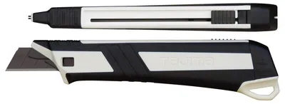 Produktbild von Tajima Cuttermesser (Cutter, Teppichmesser), 18mm, Auto-Blade-Lock - Schutzfunkt