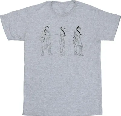 Produktbild von Star Wars - "The Book Of Boba Fett" T-Shirt für Herren BI51825 (L) (Grau)