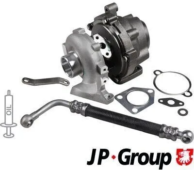 Produktbild von Turbolader JP GROUP 1417800210 für BMW 5 Limousine (E60)