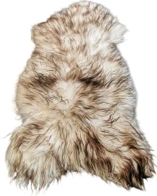 Produktbild von TOP Schaffell | 140cm | Echtes Lammfell |Teppich Deko | Braun-Geflammt | Sitzauflage.Größe:100cm - 110cm,Haar-Länge:Lang 10-15cm