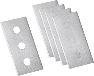 Image de Metaltex Grattoir Vitrocéramique Lames de rechange Lot de 5