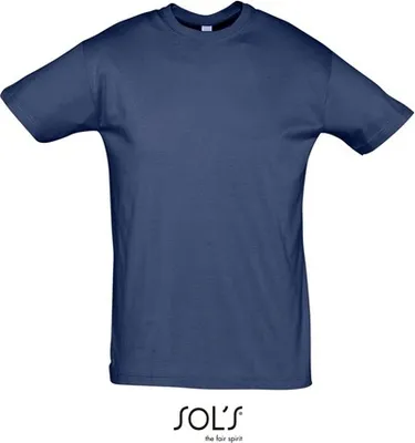 Obrázek produktu pro SOLs 11380 | Regent 150 Pánské tričko - Barva: Denim - Velikost: 3XL