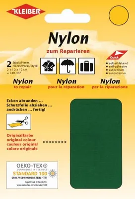 Produktbild von KLEIBER Nylon-Flicken selbstklebend grün 2 Stück