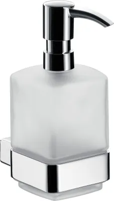 Produktbild von EMCO loft, Seifenspender, Glasteil, satiniert, Kunststoffpumpe, chrom, 1 Stk.