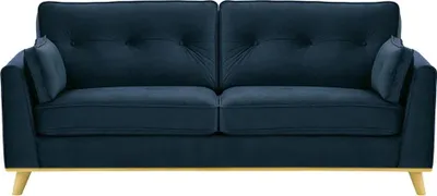 Produktbild von SLF24 - Dreisitzer-Sofa Farrow - blau - Velluto 11