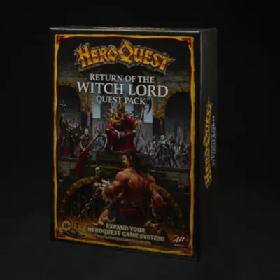Produktbild von Hasbro Gaming Avalon Hill HeroQuest Return of the Witch Lord, Brettspiel-Erweiterung, Taktisch, 14 Jahr(e)