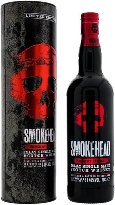Produktbild von Smokehead Single Malt Sherry Bomb + Box 700ml 48% Vol.