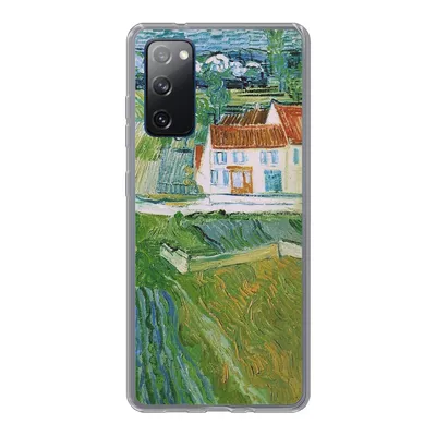 Produktbild von MuchoWow® Handyhülle Schutzhülle Hülle für Samsung Galaxy S20 FE Landschaft mit Kutsche und Zug - Vincent van Gogh Silikon Softcase Handy Hülle - Abdeckung