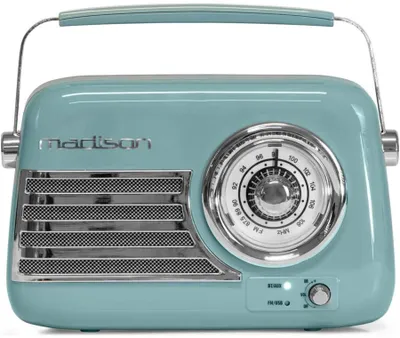Obrázek produktu pro Madison Freesound-VR40BLU Blue Retro rádio