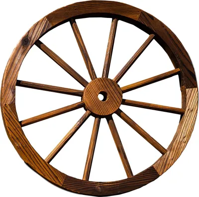 Produktbild von Wagenrad Sommerset, Ø 55 cm, Tiefe 3 cm, Achsloch Ø 3 cm