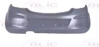 Produktbild von BLIC Heckstoßstange Stoßfänger Hinten für OPEL Corsa D Schrägheck (S07)