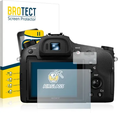 Produktbild von BROTECT Schutzglas für Sony Cyber-Shot DSC-RX10 III Schutzfolie Panzer Folie Glas Display Schutz klar