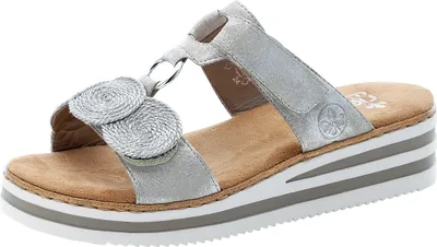 Produktbild von Rieker Damen V02k3 Sandale, Fog Silver V02k3 40, 39 EU