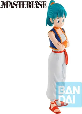 Produktbild von Dragon Ball Bulma Trainingsfigur, 21 cm große Sammlerstatue