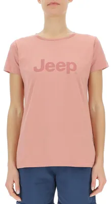 Produktbild von JEEP O102757-P542 J Damen T-Shirt Großer Aufdruck J23S Dusty Rose/Desert Ro XL
