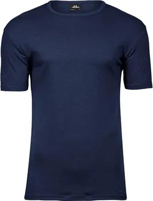 Produktbild von Tee Jays 520 | Mens Interlock Bodyfit T-Shirt - Farbe: Navy - Größe: 4XL
