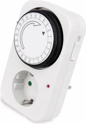 Zdjęcie produktu dla ZU-12A Analogowy 24-godzinny zegar sterujący | 3500 W mocy przełączania | 15-minutowy interwał | przełącznik pracy ciągłej | napięcie robocze 230 V | prosta instalacja i precyzyjna kontrola czasu