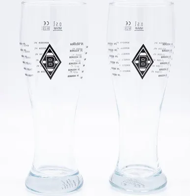 Produktbild von VfL Borussia Mönchengladbach Weizenglas "VFL" 2er-Set