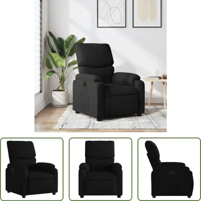 Zdjęcie produktu dla Leżanka The Living Store z czarnego materiału