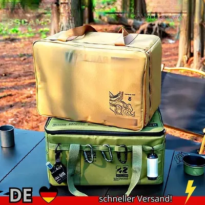 Produktbild von Camping Tasche 30-42L Taktisch Kühlbox Faltbar