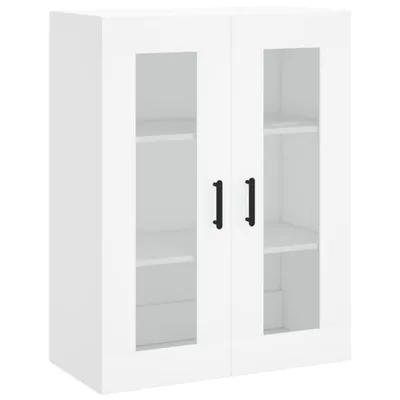 Image de Armoire murale blanc 69,5x34x90 cm
