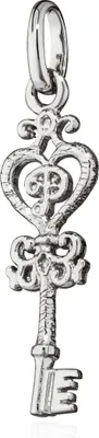 Produktbild von NKlaus Kettenanhänger Schlüssel 925 Silber rhodiniert 22x7mm Amulett Talisman 15361