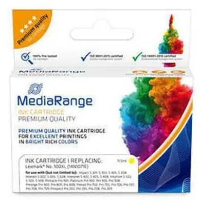 Obrázok produktu pre MediaRange MRLX100YXL Druckerpatrone 1 Stück(e) Kompatibel Gelb