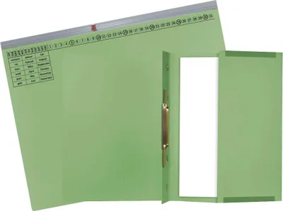 Obrázok produktu pre Exacompta 370125B - Konventioneller Dateiordner - Karton - Grün - 320 g/m² - 265 mm - 316 mm