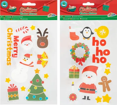 Produktbild von Weihnachtsfensteraufkleber