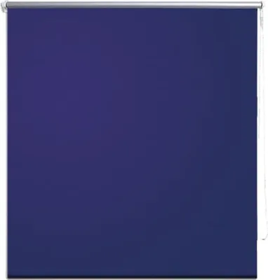 Produktbild von vidaXL Verdunkelungsrollo 124,4 x 175 cm, Stoffbreite 120 cm, Marineblau
