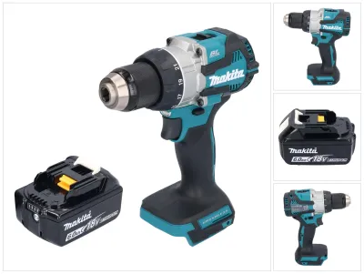 Obrázek produktu pro Makita DDF 489 G1 akumulátorový vrtací šroubovák 18 V 73 Nm bez kartáčů + 1x akumulátor 6,0 Ah - bez nabíječky