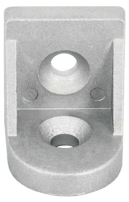 Produktbild von SCHMIDT systemprofile Drehwinkel Nut 8 Aluminium Winkel Gelenkwinkel