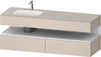 Produktbild von DURAVIT QA4795018910000 QTG EWT KWTU 1600 Wß Hgl. Be