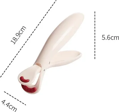 Image de INF Pince Anti-Brûlure Cuisine: Pince à Bol en Silicone Résistante à la Chaleur Blanc
