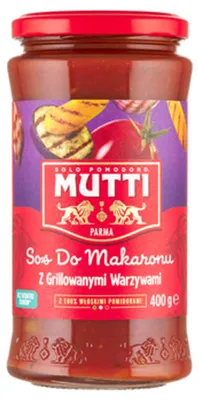 Zdjęcie produktu dla Mutti Sos pomidorowy z grillowanymi warzywami 400 g
